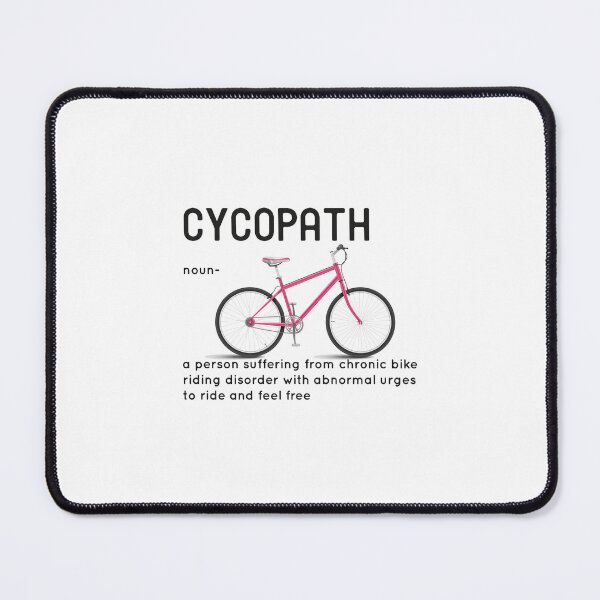 Item preview, Funny Cycopath Design for Cyclists, Cycopath, Cycopath Definition, Cycopath Definition Clothing for Bike Lovers designed and sold by RedArtsDesign.