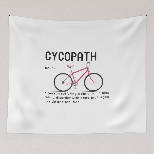 Item preview, Funny Cycopath Design for Cyclists, Cycopath, Cycopath Definition, Cycopath Definition Clothing for Bike Lovers designed and sold by RedArtsDesign.