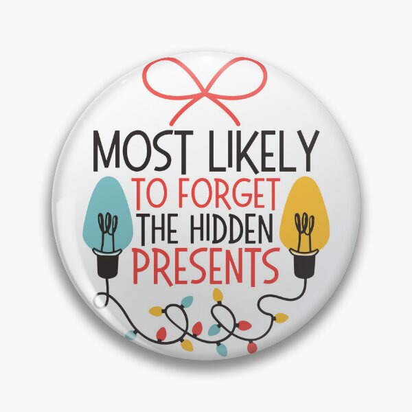 Item preview, Most Likely To Forget The Hidden Presents  designed and sold by KARAKATE.