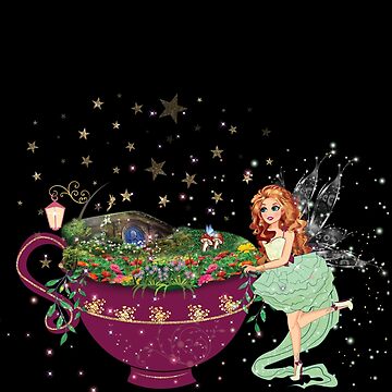 Artwork thumbnail, Felicia's Magical Teacup Fairy Garden Collection by TeelieTurner
