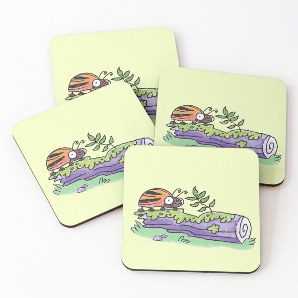 Item preview, Bug on a Log designed and sold by doodledate.