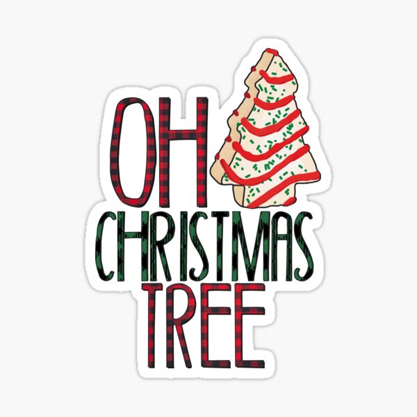 Oh Christmas Tree Stickers for Sale