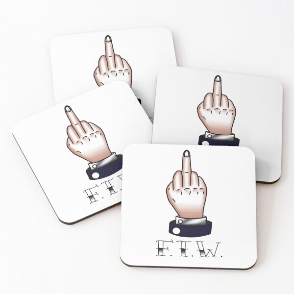 Item preview, F.T.W. middle finger designed and sold by SunkBubble.