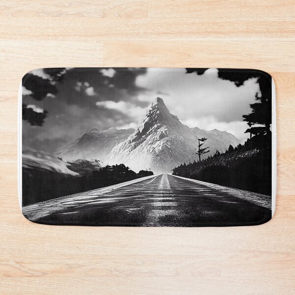 Item preview, Black and White Road to Mountain designed and sold by ElMafioso1000.