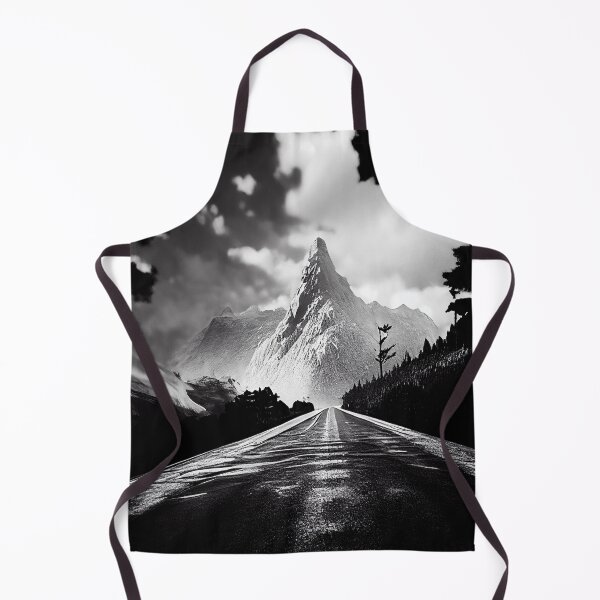Item preview, Black and White Road to Mountain designed and sold by ElMafioso1000.
