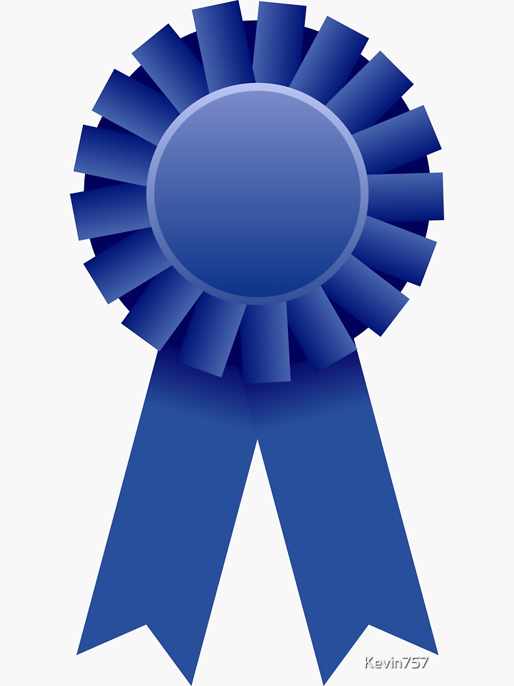 Award Ribbon (Blue)