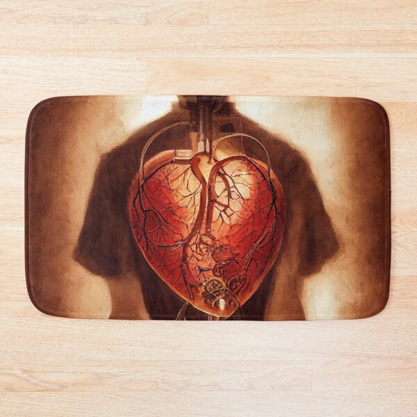 Item preview, Steampunk man with a human heart designed and sold by harborhouse55.