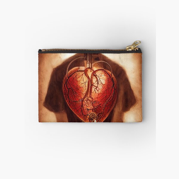 Item preview, Steampunk man with a human heart designed and sold by harborhouse55.