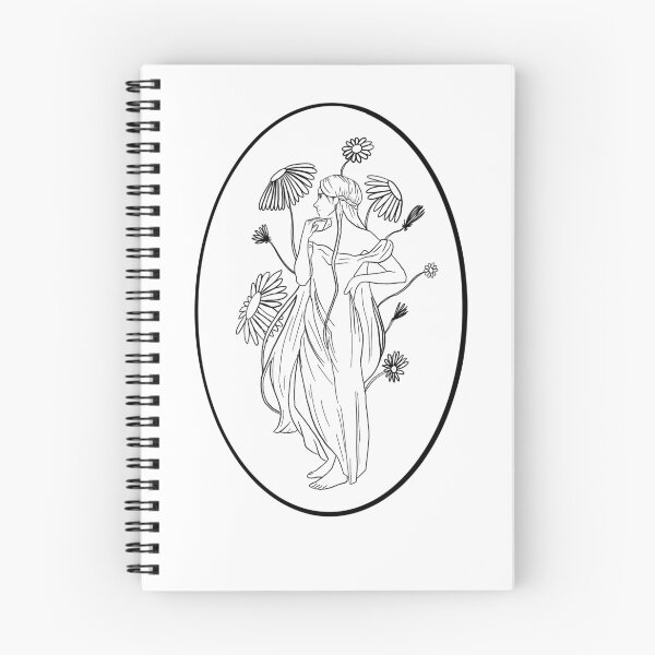 Item preview, Goddess with Flowers designed and sold by Aether-and-Ivy.