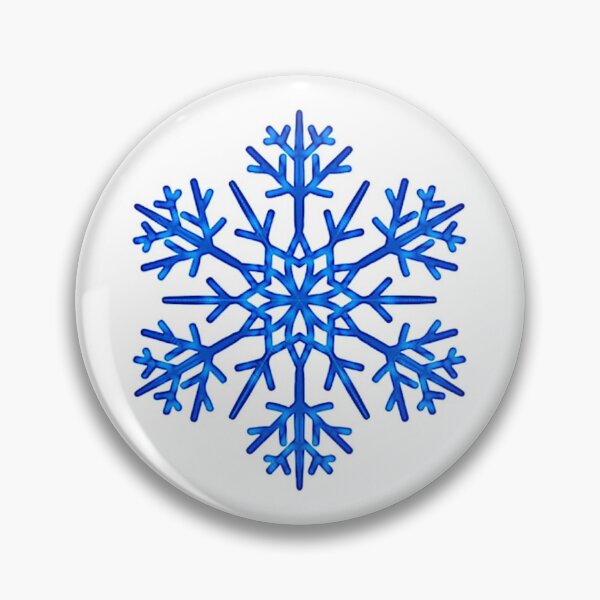 Item preview, Blue Winter Holidays Snowflake  designed and sold by Mark Jesus-Allen.