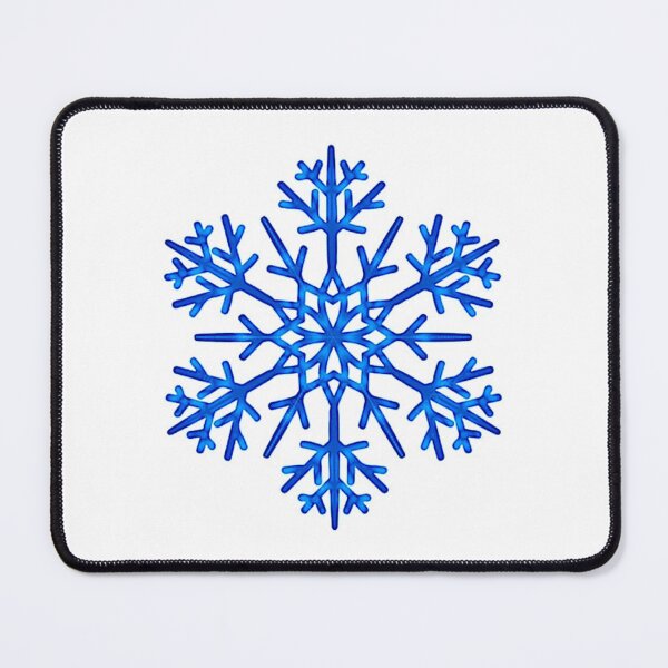 Item preview, Blue Winter Holidays Snowflake designed and sold by Mark Jesus-Allen.