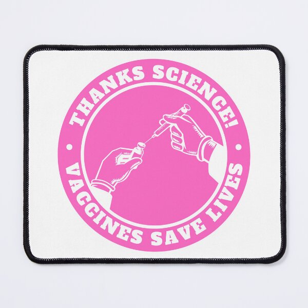 Item preview, Thanks Science Vaccines Save Lives - Pink Vaccination Design designed and sold by MagicalFun.