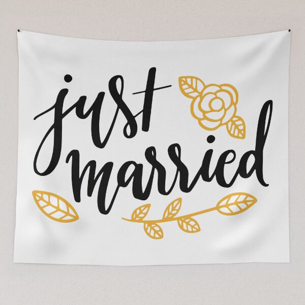 Item preview, Just Married designed and sold by Faiqa Waheed.