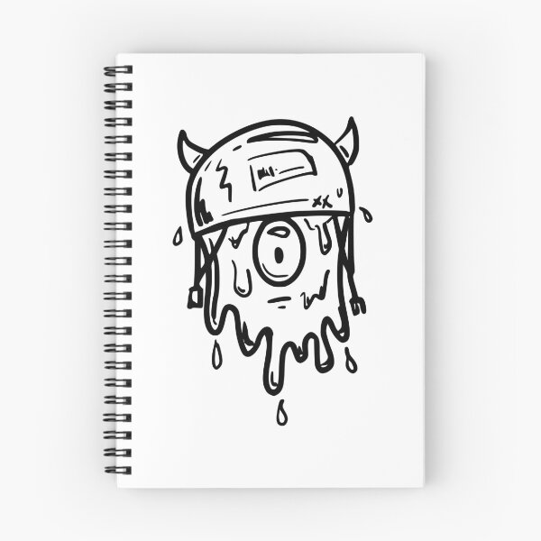 Item preview, slime monster with helmet designed and sold by whyNautDesigns.