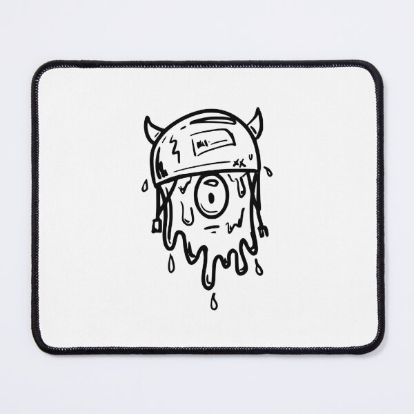 Item preview, slime monster with helmet designed and sold by whyNautDesigns.