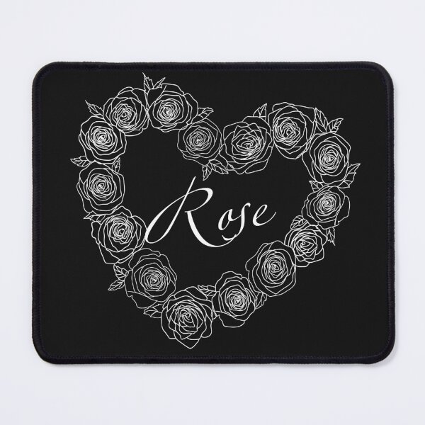 Item preview, White Rose filled heart designed and sold by Tasha-design.