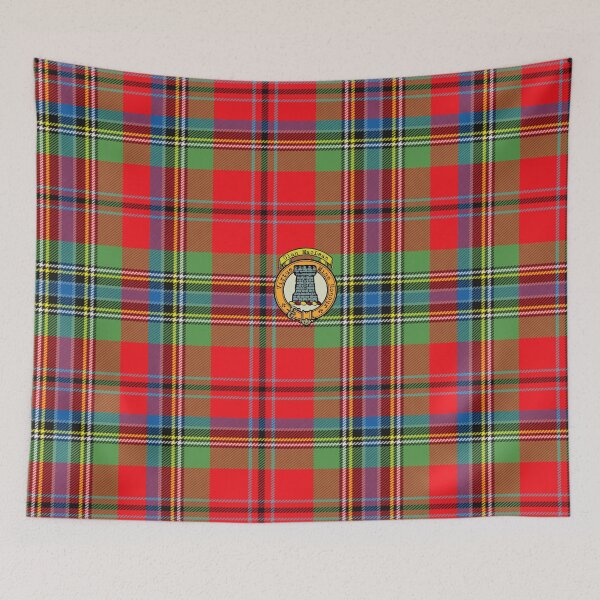 Item preview, MacLean Scottish Tartan and Crest designed and sold by BagTown Clans.