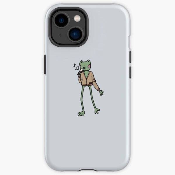 singender frosch mit taylor swifts evermore cardigan iPhone Robuste Hülle