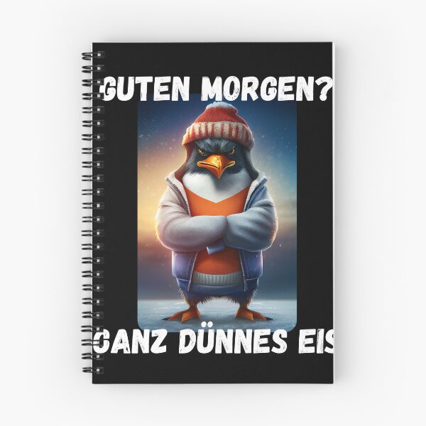 Artikelvorschau, Wütender Pinguin - Guten Morgen? Ganz dünnes Eis entworfen und verkauft von PD-Store.