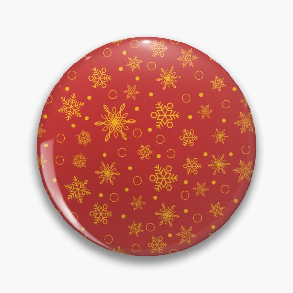 Item preview, Gold Christmas Stars Red Background Merry Christmas Pattern designed and sold by PatternBestFan.