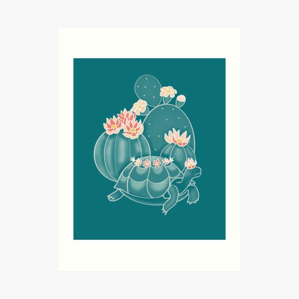 Find a tortoise Art Print