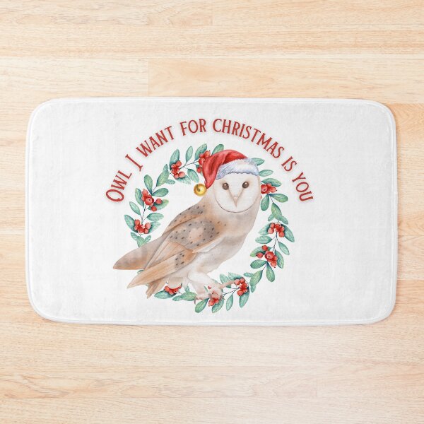 Item preview, Owl I Want For Christmas Is You designed and sold by TheFunDistrict.