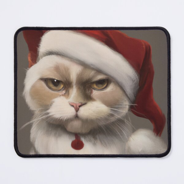 Item preview, Christmas cat designed and sold by elevatedPrints.