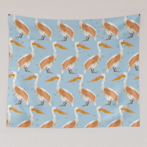 Item preview, Pelicans Pattern designed and sold by cesartorresart.