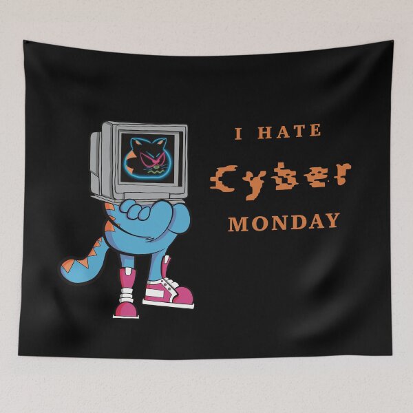 Item preview, I Hate Mondays  designed and sold by ArtByNabes.