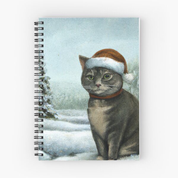 Item preview, Gato de navidad designed and sold by elevatedPrints.