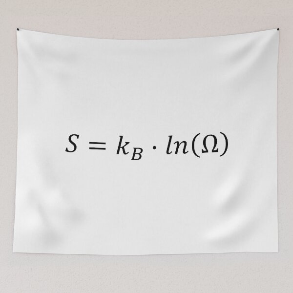 Item preview, Boltzmann Entropy designed and sold by ScienceCorner.