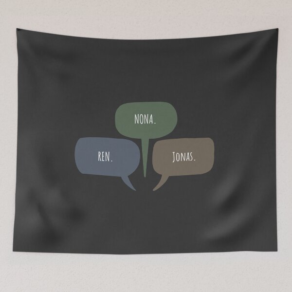 Item preview, Nona, Ren, and Jonas Oxenfree Choice designed and sold by Pink Ribbon.