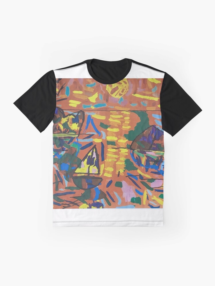 Thumbnail 4 of 5, Graphic T-Shirt, SUN-SUMMER-SEA designed and sold by Maximus65.