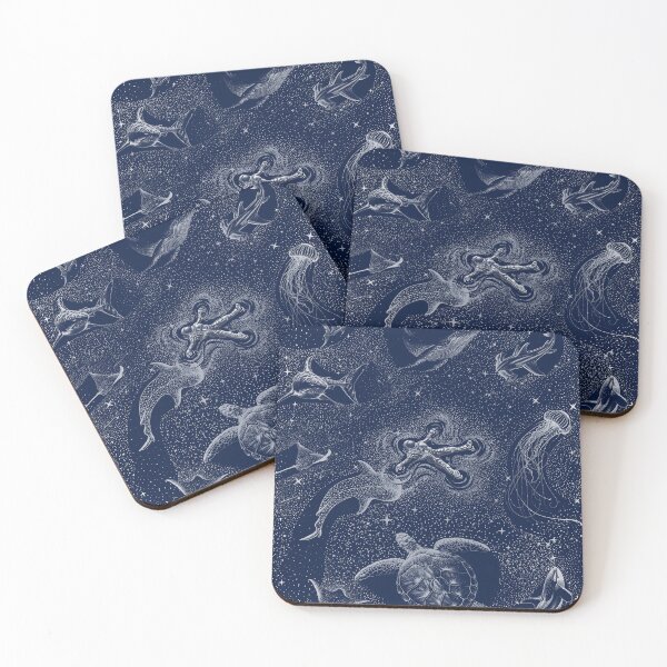Item preview, Cosmic Ocean with astronaut designed and sold by AlirizaCAKIR.