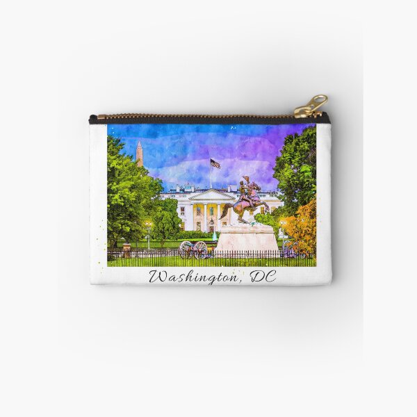 Item preview, Illustration of Washington DC.  Sketch of White House. Nation's Capital designed and sold by SnakeCharm.