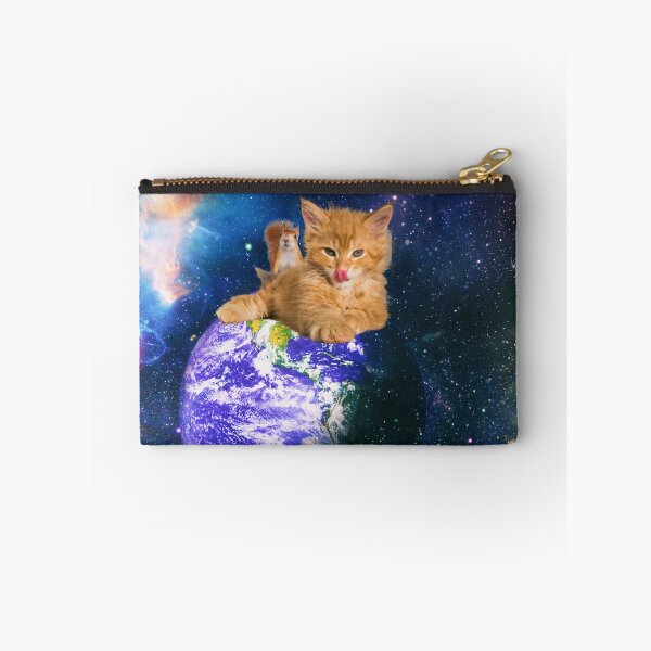 Item preview, Cosmic Kitten With Squirrel Friend designed and sold by It's On Backwards.
