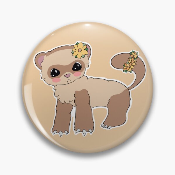 Item preview, Floral Ferret designed and sold by LilLadyDesigns.