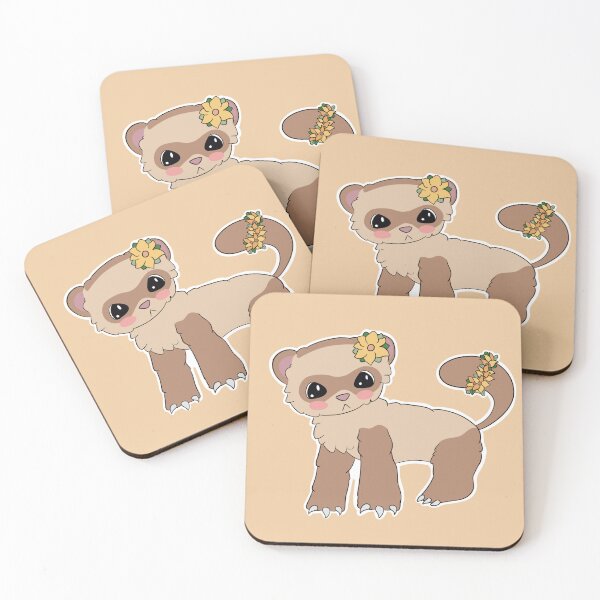 Item preview, Floral Ferret designed and sold by LilLadyDesigns.