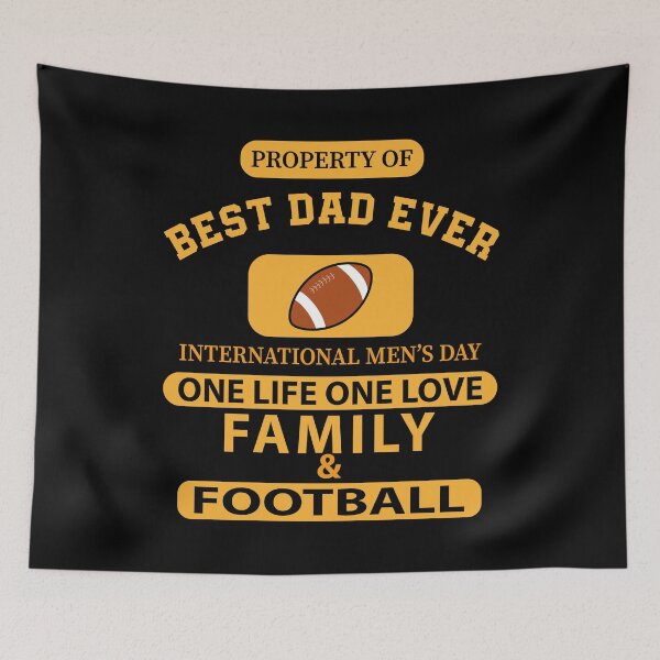Item preview, BEST DAD EVER  INTERNATIONAL MES DAY|GIFT FOR DAD| BEST DAD EVER FOOTBALL designed and sold by al21ex.