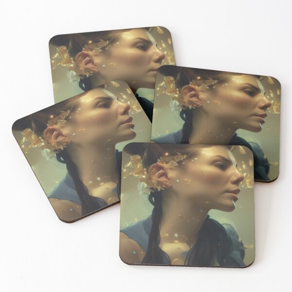 Item preview, Beautiful Brunette Woman Portrait designed and sold by katiebca2.