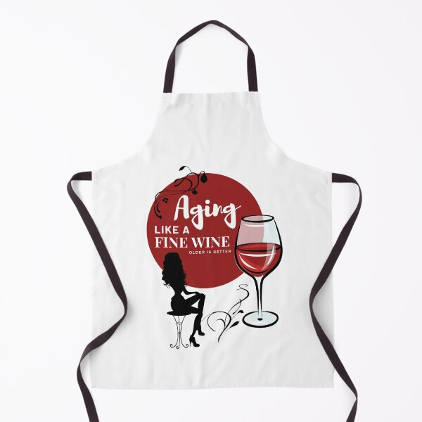 Item preview, Aging like a fine wine designed and sold by Marti t-shirts.
