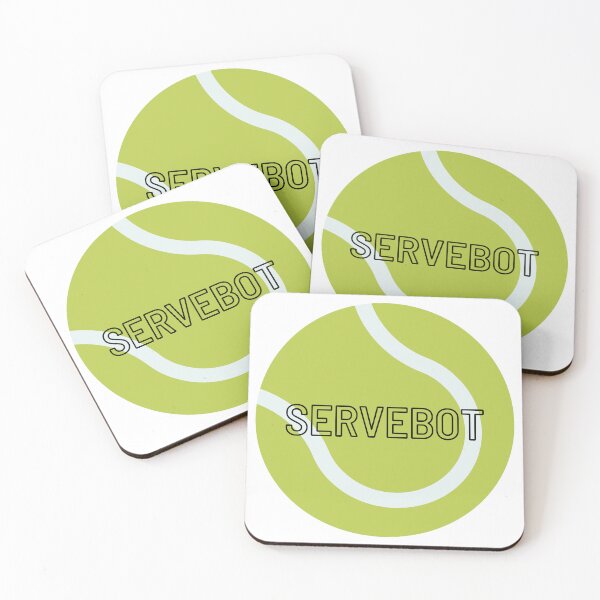 Item preview, Serve Bot Tennis Ball  designed and sold by Sports-Stickers.