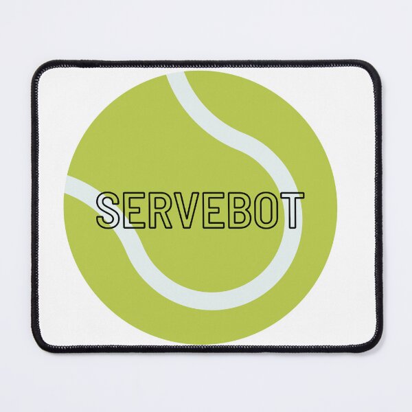 Item preview, Serve Bot Tennis Ball designed and sold by Sports-Stickers.