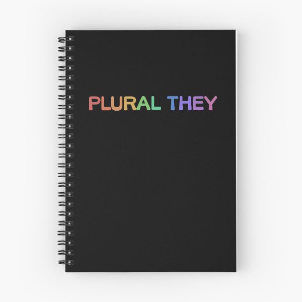 Item preview, Pastel Rainbow Plural They (Weighted Horizontal) designed and sold by Collective Tey.