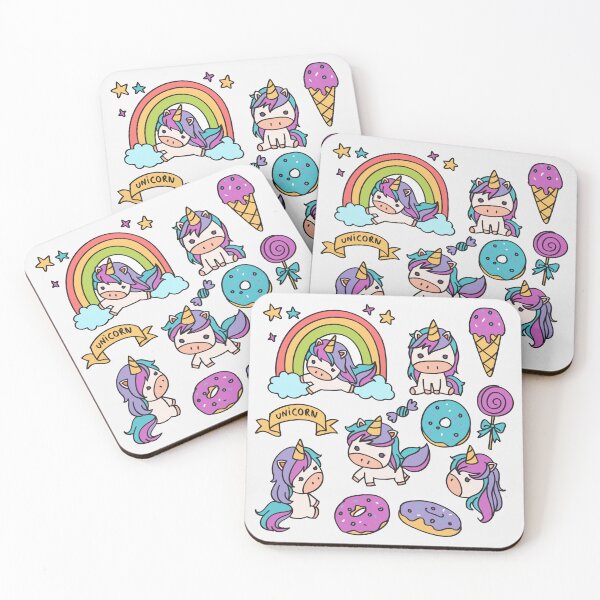 Item preview, Hand Drawn Unicorn Background designed and sold by della95.