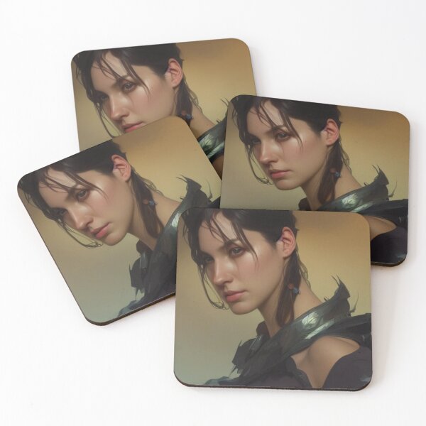 Item preview, Beautiful Brunette Woman Portrait designed and sold by katiebca2.