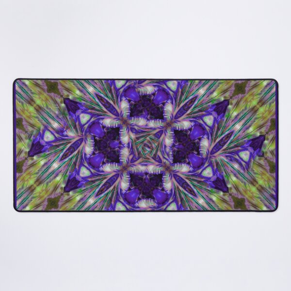 Item preview, Feather Bloom flower ocean water waves pattern 5 designed and sold by bryansteward.