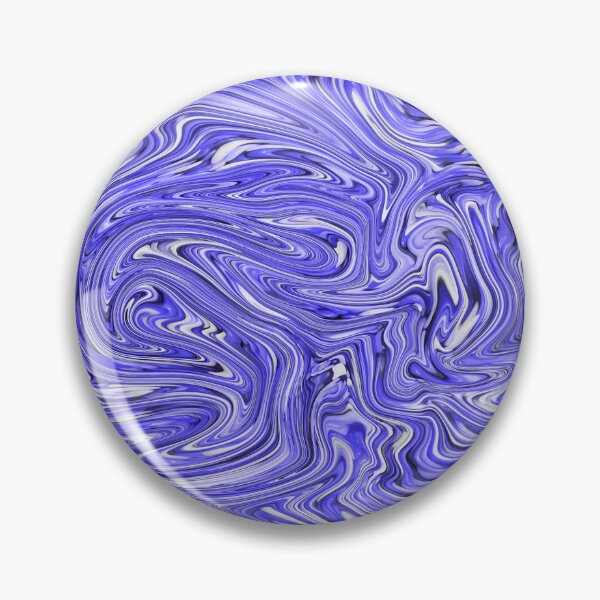 Item preview, Cool Blue liquify pattern, complex abstract art  designed and sold by Karo Art.