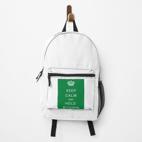 Item preview, KEEP CALM AND HOLD BITCOIN - GREEN designed and sold by Jero-fan.