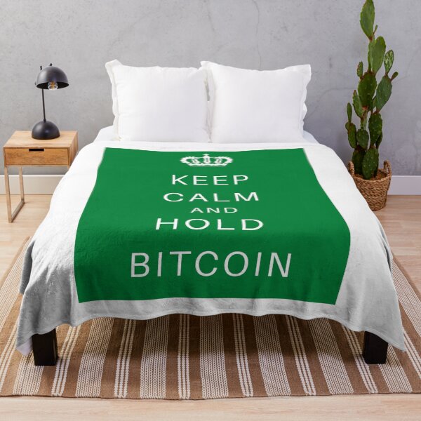 Item preview, KEEP CALM AND HOLD BITCOIN - GREEN designed and sold by Jero-fan.